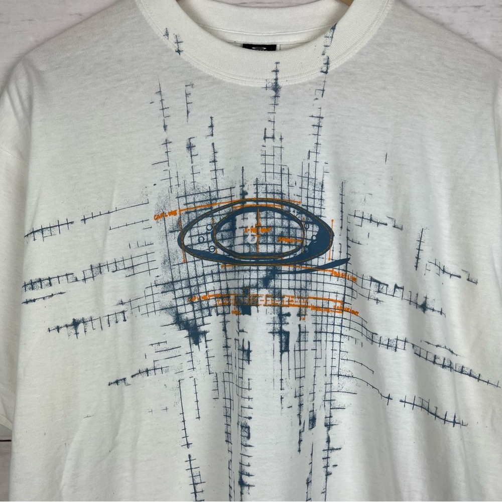 Vintage Oakley T-Shirt Large - Picture 4 of 8
